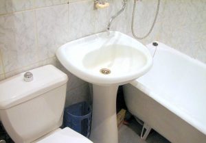 Установка раковины тюльпан в ванной в Салавате